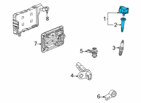 OEM 2021 Buick Encore GX Ignition Coil Diagram - 12705399