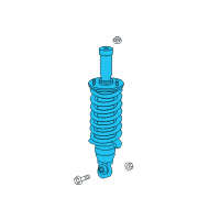 OEM Infiniti QX80 ABSORBER Kit - Shock, Front Diagram - E6100-1LA7D