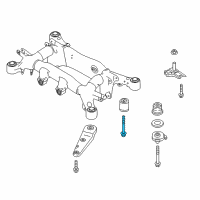 OEM 2014 BMW 535i GT xDrive Hex Bolt With Washer Diagram - 33-32-6-775-040
