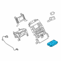 OEM 2013 Ford Escape Module Diagram - DG1Z-14D212-AA