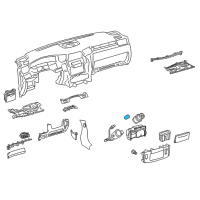 OEM 2015 Lexus LX570 Bulb, W/CAP Diagram - 90010-01164