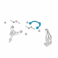 OEM 2021 Ford Expedition Upper Control Arm Diagram - JL1Z-3084-B