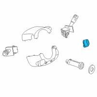 OEM 1991 Saturn SC Switch Asm, Ignition & Start Diagram - 21024609