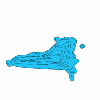 OEM Hyundai Lamp Assembly-Day Running Light, RH Diagram - 92208-C1700