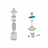 OEM 2007 Pontiac Torrent Lower Insulator Diagram - 15251310