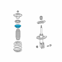 OEM 2008 Saturn Vue Upper Insulator Diagram - 20888729