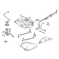 OEM 2013 Lexus CT200h Harness, Fuel Pump Diagram - 77785-12010