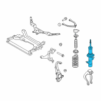 OEM 2013 Infiniti G37 ABSORBER Kit - Shock, Front Diagram - E6111-1NL0A