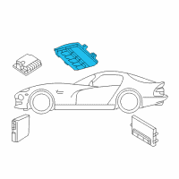 OEM 2016 Dodge Viper Module-Body Controller Diagram - 5035462AA