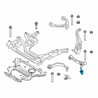 OEM BMW 750i xDrive Wheel Suspension Joint Diagram - 31-10-6-852-536