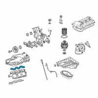 OEM 2020 Toyota 4Runner Plenum Gasket Diagram - 17176-31140