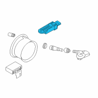 OEM 2020 Infiniti QX80 Antenna Tire Pressure Diagram - 40740-6GW0A