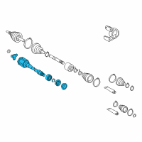 OEM Toyota Inner Joint Diagram - 43030-33051