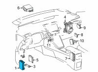 OEM 2018 Toyota Mirai Junction Block Diagram - 82730-62010