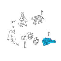 OEM 2015 Buick Regal Side Transmission Mount Diagram - 13312102