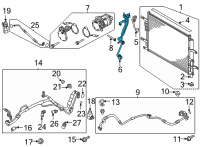 OEM Kia Niro EV Pipe-Suction & LIQUI Diagram - 97761K4600