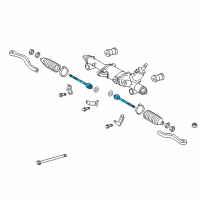 OEM 2017 Lexus IS350 End Sub-Assembly, Steering Diagram - 45503-53010