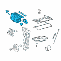 OEM 2020 Toyota Highlander Intake Manifold Diagram - 17120-25020