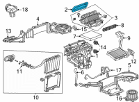 OEM 2022 Cadillac CT4 Seal Kit Diagram - 84882060