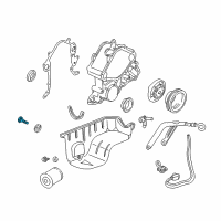 OEM 2006 Ford Freestar Oil Level Sensor Diagram - F2AZ-6C624-B