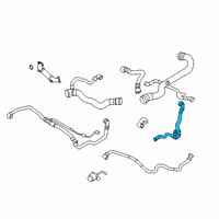 OEM 2021 BMW X4 COOLANT RETURN LINE INTAKE S Diagram - 17-12-9-894-760