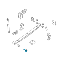 OEM 2004 Nissan Frontier Bolt-Link Fix Diagram - 55080-3S500