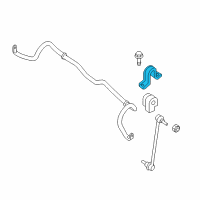 OEM 2013 Nissan NV200 Clamp-Stabilizer Diagram - 54614-EL000