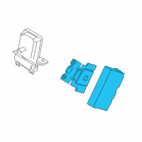 OEM 2015 Ford F-150 Module Diagram - JL3Z-19H332-AA