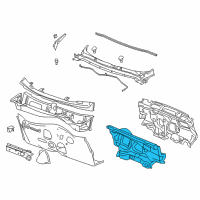 OEM 2018 Chevrolet Equinox Insulator Diagram - 84199035