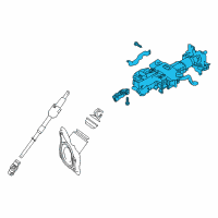 OEM 2020 Infiniti Q50 Column Assy-Steering, Upper Diagram - 48810-5CJ1A