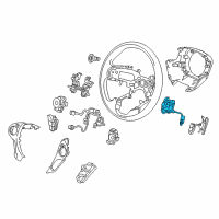 OEM 2015 Honda Crosstour Sw Assy, P*NH167L* Diagram - 78565-T2A-A01ZA