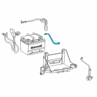 OEM 2004 Ford Thunderbird Vent Hose Diagram - 1W6Z-10K650-AA