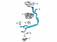 OEM 2021 Buick Encore GX Positive Cable Diagram - 42737314