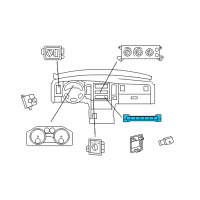 OEM 2010 Dodge Ram 3500 Switch-Instrument Panel Diagram - 4602954AB