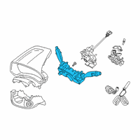 OEM Hyundai Veloster N Switch Assembly-Multifunction Diagram - 93400-J3550