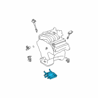 OEM 2000 Infiniti I30 Reman Engine Control Module Diagram - 2371C-2Y173RE