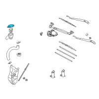 OEM 2011 Scion tC Reservoir Cap Diagram - 85316-26030