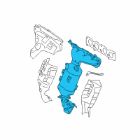 OEM 2013 Scion iQ Manifold Diagram - 25051-47080