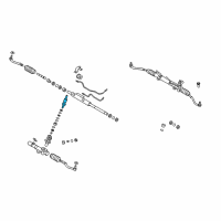 OEM Hyundai Pinion & Valve Assembly-Power Steering Diagram - 57716-2B000