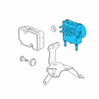 OEM 2008 Pontiac Solstice Brake Pressure Modulator Valve Kit Diagram - 19301492