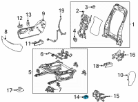 OEM 2022 Lexus ES250 Control Sub-Assembly, Se Diagram - 87501-0R030