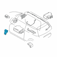 OEM 2015 BMW ActiveHybrid 7 Sensor Door Diagram - 65-77-9-224-178