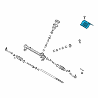 OEM 2020 Hyundai Tucson Heat Protector Assembly-Power STEE Diagram - 57280-D3000