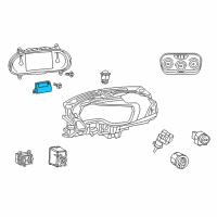 OEM 2014 Dodge Dart Module-Compass Diagram - 68264746AA