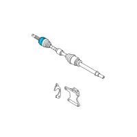 OEM 2014 Nissan Juke Joint Assy-Outer Diagram - 39211-JA00A