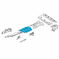 OEM 2022 BMW X5 TUNNEL HEAT INSULATOR Diagram - 51-49-7-424-929