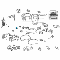 OEM 2001 Toyota Tundra Flasher Diagram - 81980-53020