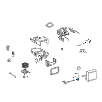 OEM Kia Sephia Expansion Valve Diagram - 1K2A161J11