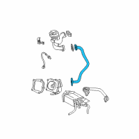 OEM 2002 Toyota Camry EGR Pipe Diagram - 25612-0A020