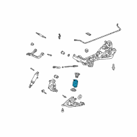 OEM 2005 Buick Terraza Rear Spring Diagram - 10306378